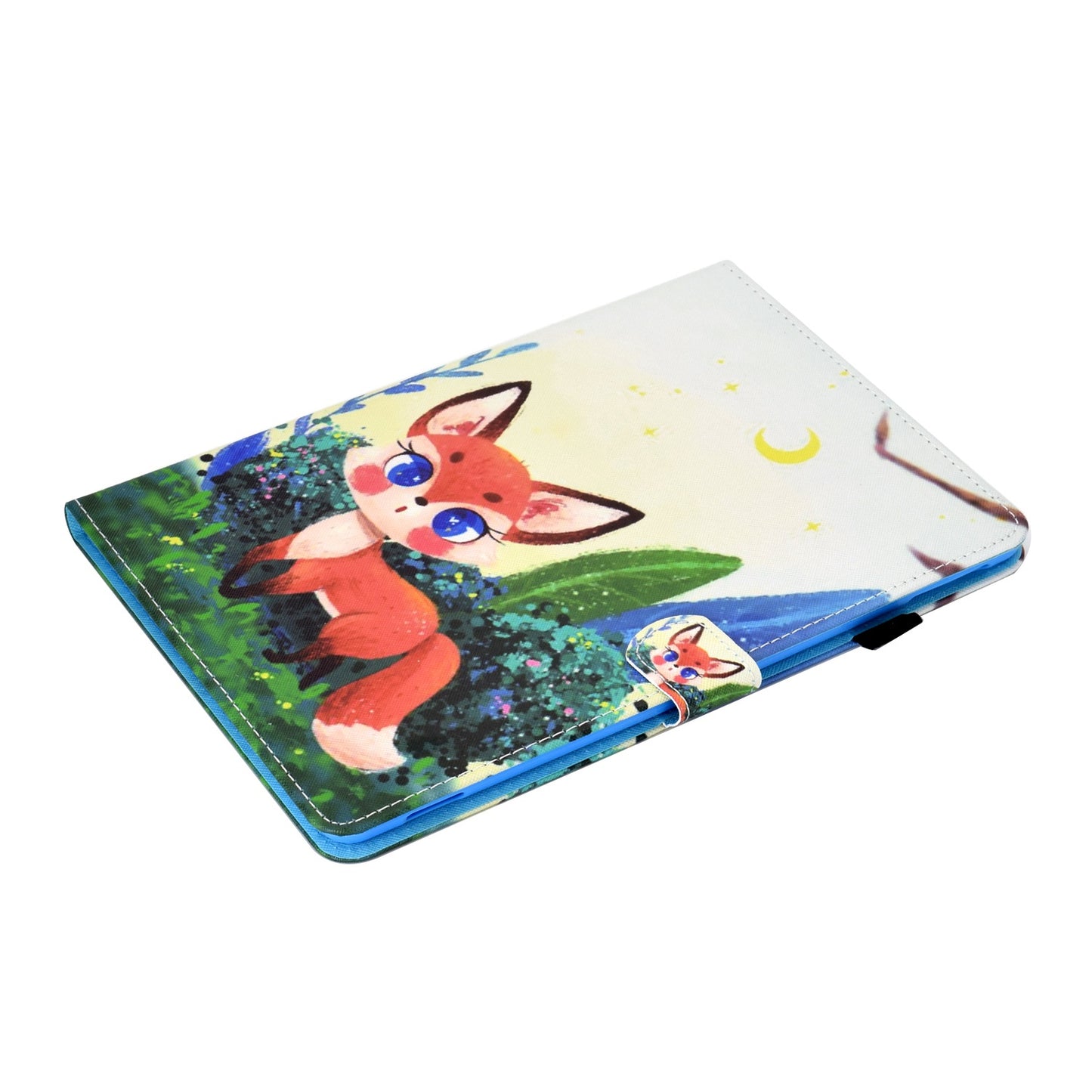 For iPad 10.2 (2020) / (2019) / iPad Air 10.5 inch (2019) Stand Leather Shockproof Case Pattern Printing Card Slots Magnetic Closure Tablet Cover