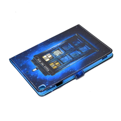 For iPad 10.2 (2020) / (2019) / iPad Air 10.5 inch (2019) Stand Leather Shockproof Case Pattern Printing Card Slots Magnetic Closure Tablet Cover