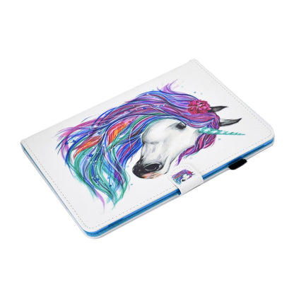 For iPad 10.2 (2020) / (2019) / iPad Air 10.5 inch (2019) Stand Leather Shockproof Case Pattern Printing Card Slots Magnetic Closure Tablet Cover