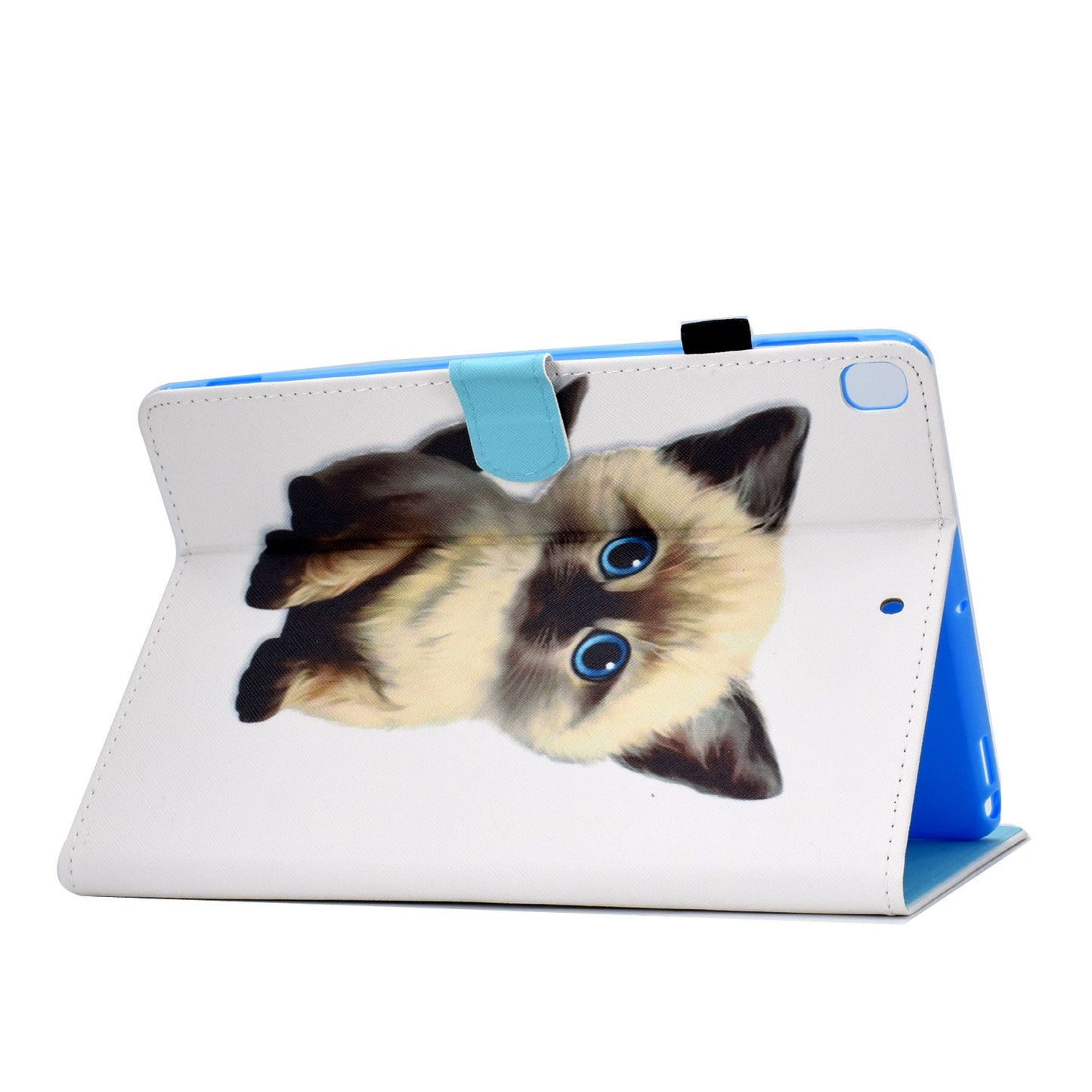 For iPad 10.2 (2020) / (2019) / iPad Air 10.5 inch (2019) Stand Leather Shockproof Case Pattern Printing Card Slots Magnetic Closure Tablet Cover