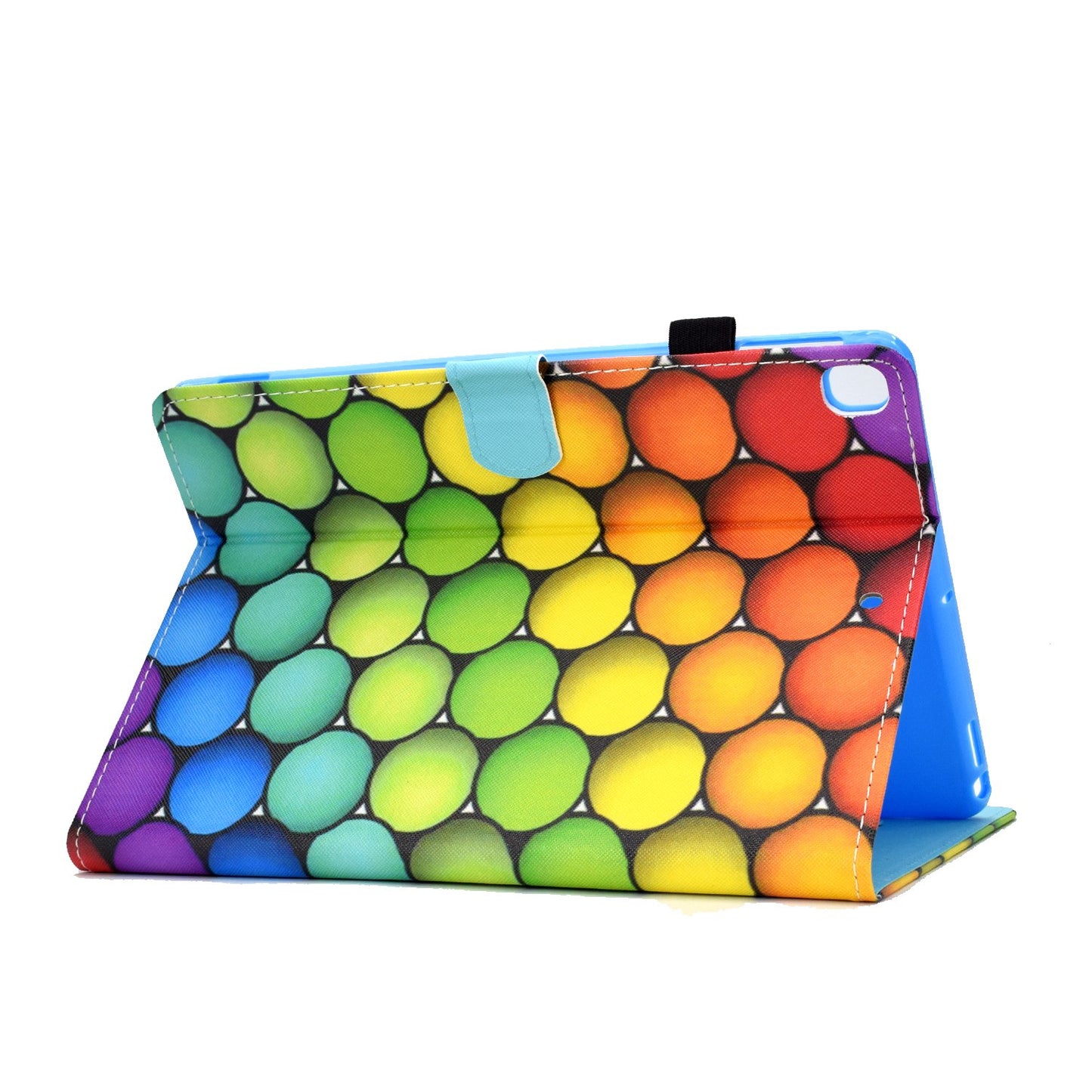 For iPad 10.2 (2020) / (2019) / iPad Air 10.5 inch (2019) Stand Leather Shockproof Case Pattern Printing Card Slots Magnetic Closure Tablet Cover