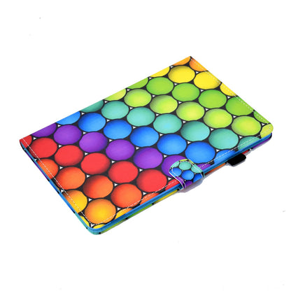 For iPad 10.2 (2020) / (2019) / iPad Air 10.5 inch (2019) Stand Leather Shockproof Case Pattern Printing Card Slots Magnetic Closure Tablet Cover