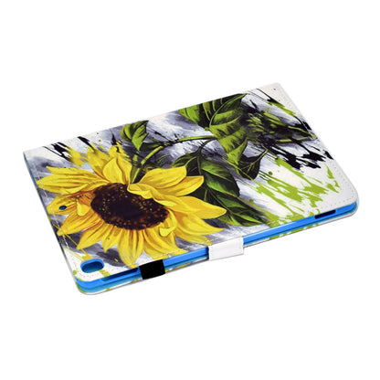 For iPad 10.2 (2020) / (2019) / iPad Air 10.5 inch (2019) Stand Leather Shockproof Case Pattern Printing Card Slots Magnetic Closure Tablet Cover