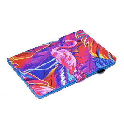 For iPad 10.2 (2020) / (2019) / iPad Air 10.5 inch (2019) Stand Leather Shockproof Case Pattern Printing Card Slots Magnetic Closure Tablet Cover