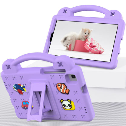 For Samsung Galaxy Tab A7 Lite 8.7-inch / Tab A 8.0 (2019) SM-T290 (Wi-Fi) / SM-T295 (LTE) Anti-fall Protective Case Shockproof EVA Tablet Cover Portable Case with Kickstand