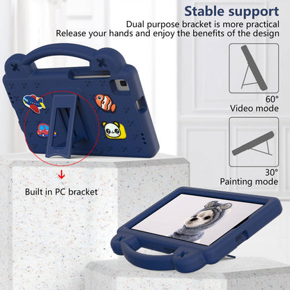 For Samsung Galaxy Tab A7 Lite 8.7-inch / Tab A 8.0 (2019) SM-T290 (Wi-Fi) / SM-T295 (LTE) Anti-fall Protective Case Shockproof EVA Tablet Cover Portable Case with Kickstand