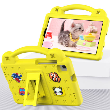 For Samsung Galaxy Tab A7 Lite 8.7-inch / Tab A 8.0 (2019) SM-T290 (Wi-Fi) / SM-T295 (LTE) Anti-fall Protective Case Shockproof EVA Tablet Cover Portable Case with Kickstand
