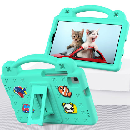 For Samsung Galaxy Tab A7 Lite 8.7-inch / Tab A 8.0 (2019) SM-T290 (Wi-Fi) / SM-T295 (LTE) Anti-fall Protective Case Shockproof EVA Tablet Cover Portable Case with Kickstand