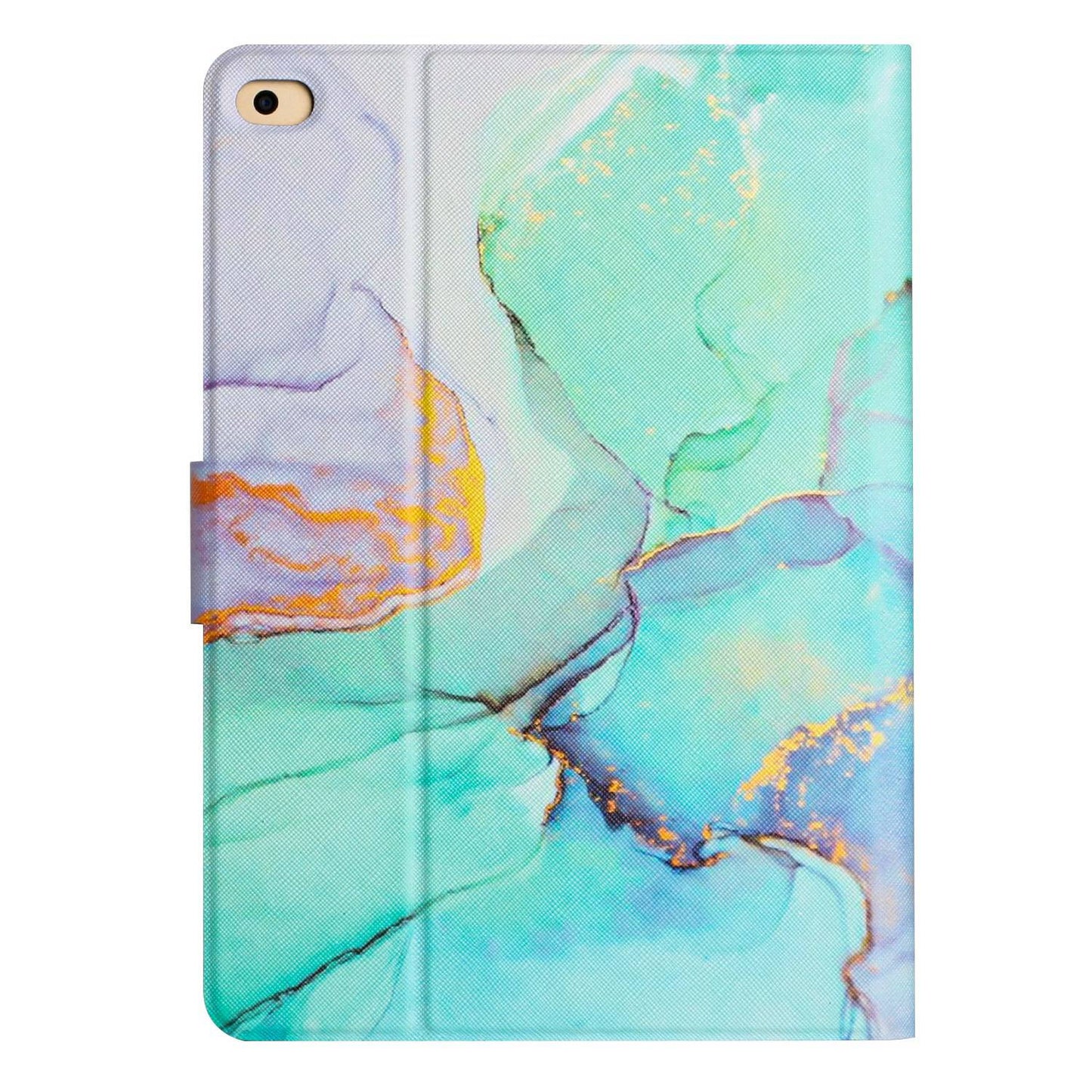 For iPad 9.7-inch (2018) / (2017) / iPad Air (2013) / Air 2 Stand Card Holder Marble Pattern Case PU Leather Tablet Cover with Auto Wake / Sleep