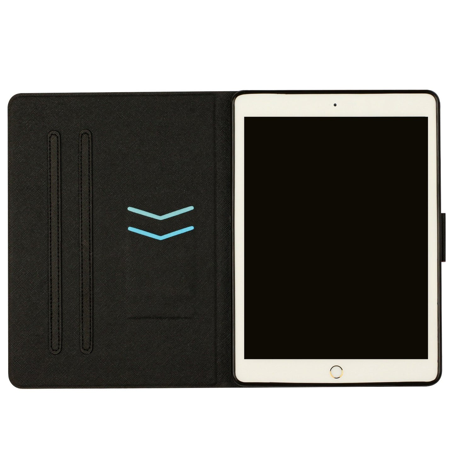 For iPad 9.7-inch (2018) / (2017) / iPad Air (2013) / Air 2 Stand Card Holder Marble Pattern Case PU Leather Tablet Cover with Auto Wake / Sleep