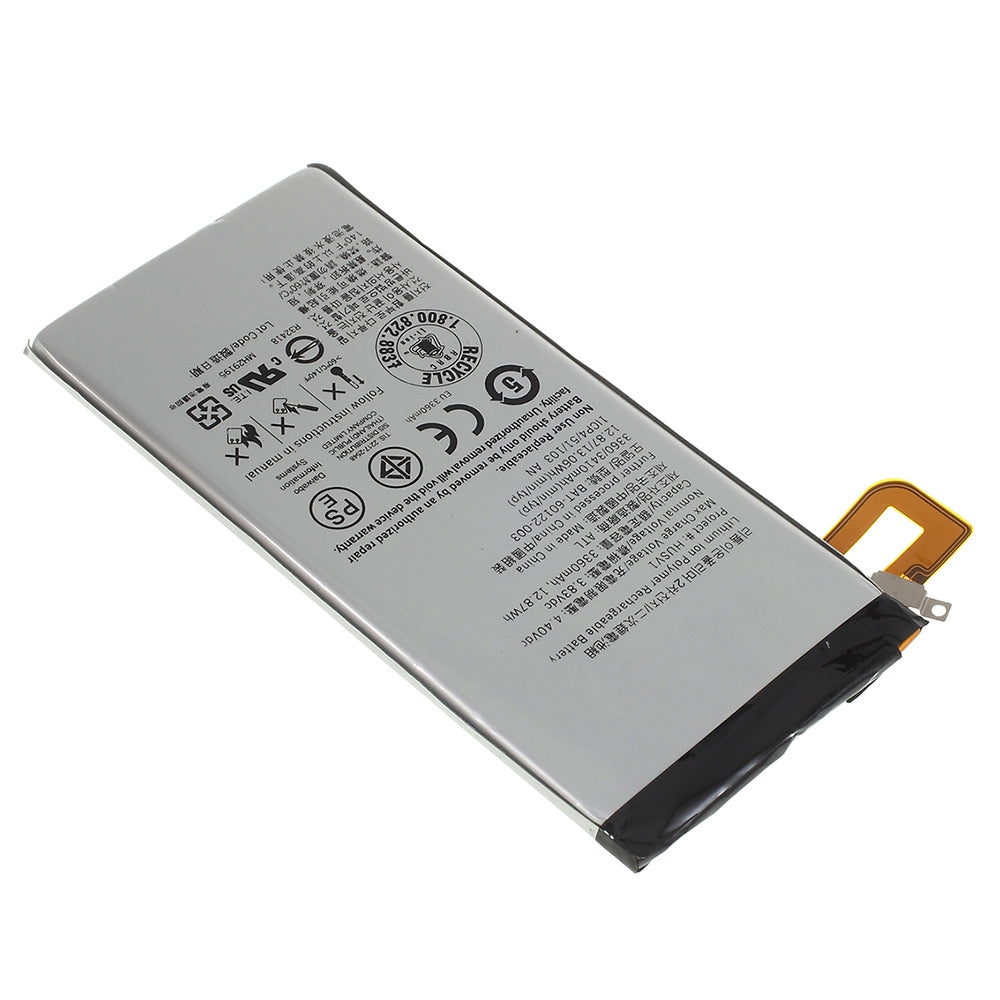For BlackBerry Priv 3.83V 3360mAh Li-ion Polymer Battery Part (Encode: BAT-60122-00) (without Logo)