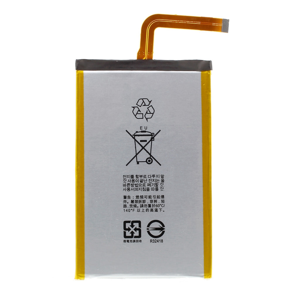 For BlackBerry Q20 3.80V 2515mAh Li-ion Polymer Battery Assembly Part (Encode: BPCLS00001B) (without Logo)