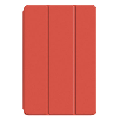 For Honor Pad 8 Protective Cover TPU+PU Leather Anti-Drop Case Shockproof Skin-Touch Tablet Case with Three-fold Stand