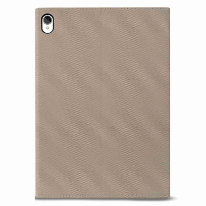 For Lenovo Tab P11 TB-J606F / Tab P11 5G Stand Tablet Case Business Style Splicing Anti-drop Protective Cover with Card Holder and Pen Holder Loop