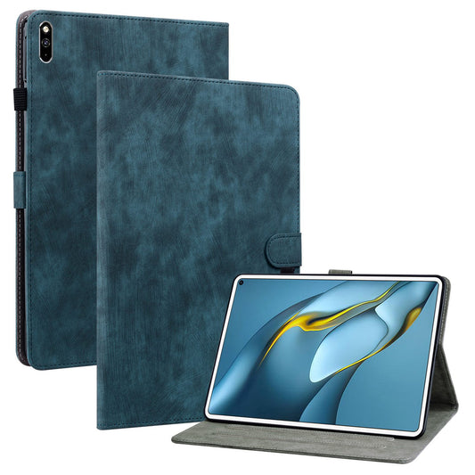 For Huawei MatePad Pro 10.8 (2021) Cute Tiger Pattern Imprinted Tablet Case Adjustable Stand Design TPU+PU Leather Shell with Card Slot
