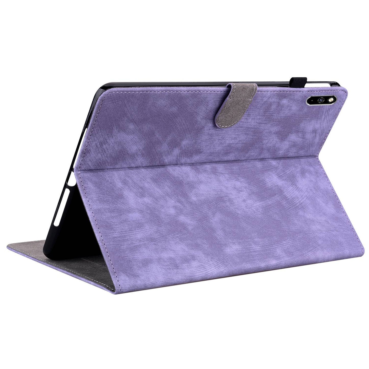 For Huawei MatePad Pro 10.8 (2021) Cute Tiger Pattern Imprinted Tablet Case Adjustable Stand Design TPU+PU Leather Shell with Card Slot