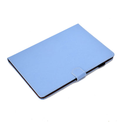 For iPad Pro 11-inch (2018) / (2020) / Air (2020) / (2022) Solid Color Tablet Case PU Leather Stand Folio Protective Cover with Cards Holder