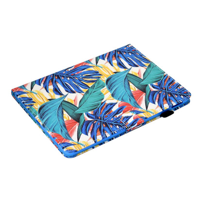 For iPad Pro 11-inch (2018) / (2020) / Air (2020) / (2022) Pattern Printing Tablet Case Stitching PU Leather Card Slots Stand Cover with Pencil Holder