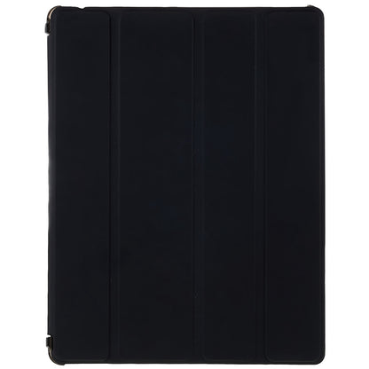 For iPad 4 / 3 / 2 Tri-fold Stand PU Leather + PC Tablet Case Auto Wake / Sleep Protective Cover