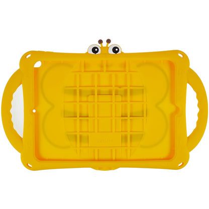 For iPad 10.2 (2021) / (2020) / (2019) / iPad Air 10.5 inch (2019) / iPad Pro 10.5-inch (2017) Bee Style Tablet Case Shockproof Kickstand Cover with Shoulder Strap
