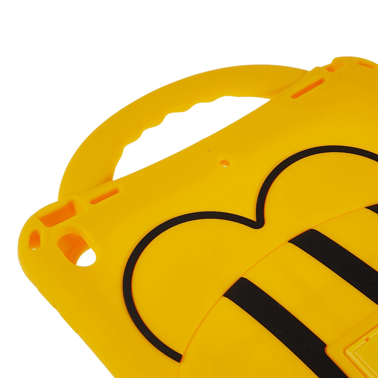 For iPad 10.2 (2021) / (2020) / (2019) / iPad Air 10.5 inch (2019) / iPad Pro 10.5-inch (2017) Bee Style Tablet Case Shockproof Kickstand Cover with Shoulder Strap