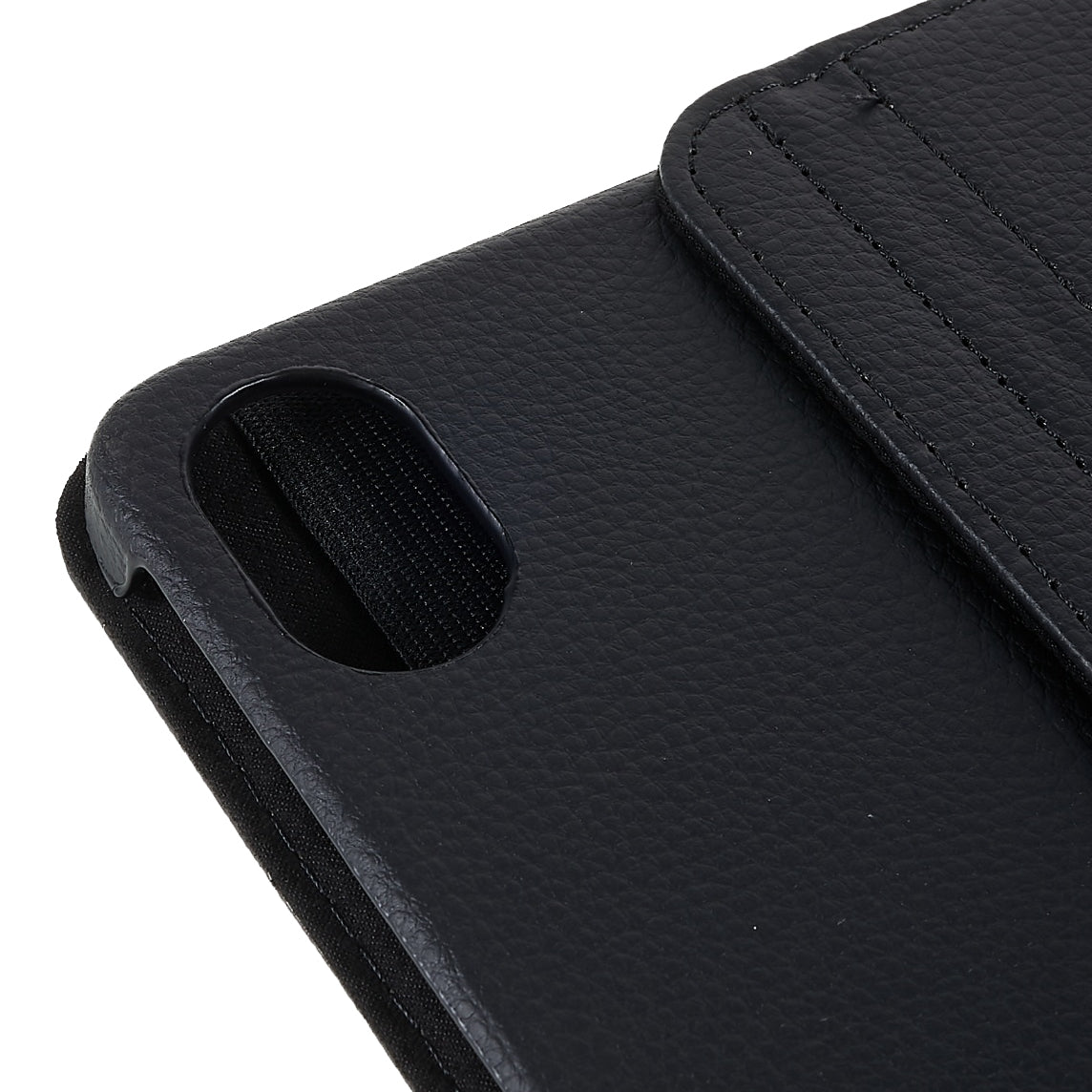 For Honor Pad 8 Drop-proof Anti-shock Leather Tablet Case 360-degree Rotating Protective Cover with Stand