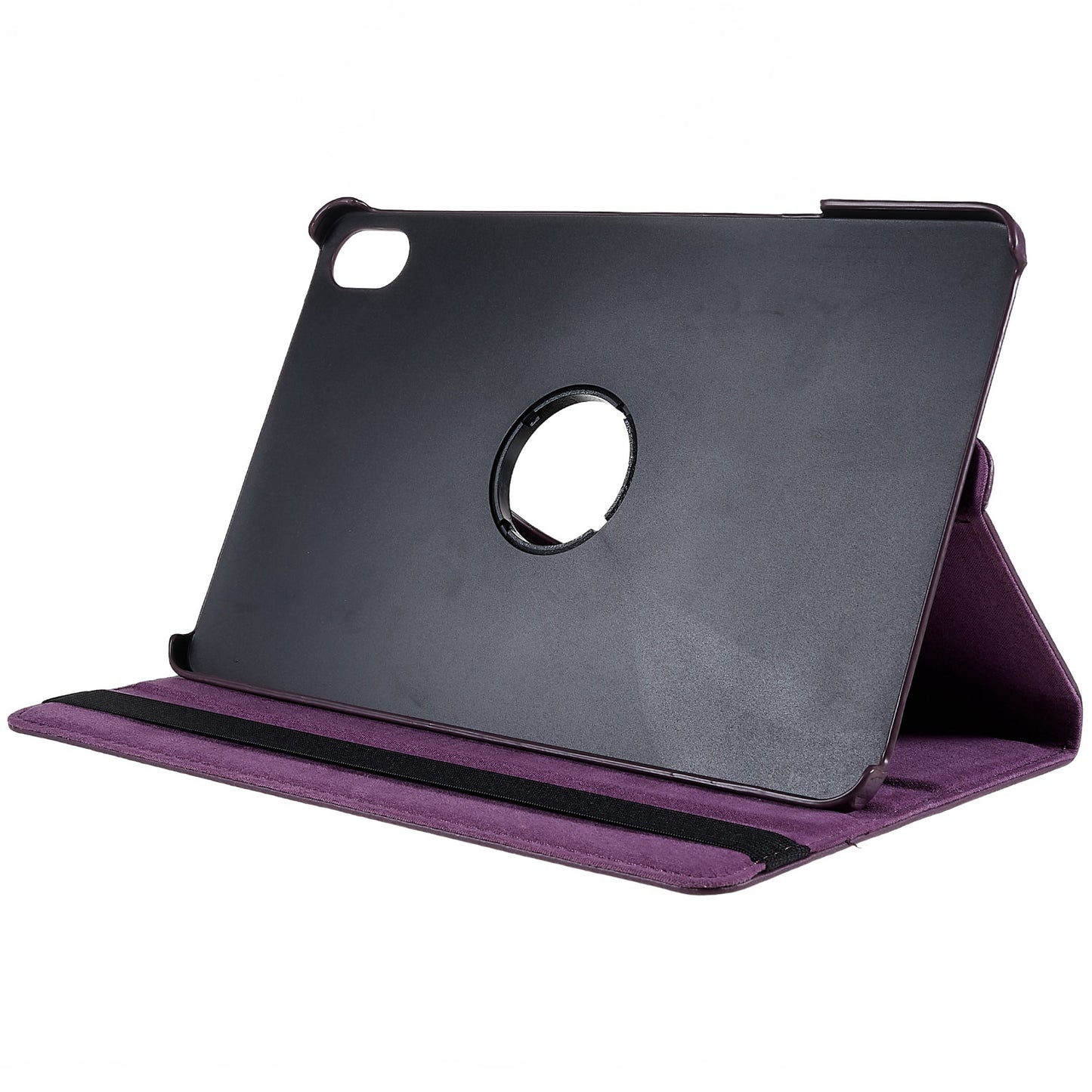 For Honor Pad 8 Drop-proof Anti-shock Leather Tablet Case 360-degree Rotating Protective Cover with Stand