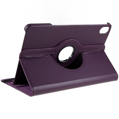 For Honor Pad 8 Drop-proof Anti-shock Leather Tablet Case 360-degree Rotating Protective Cover with Stand
