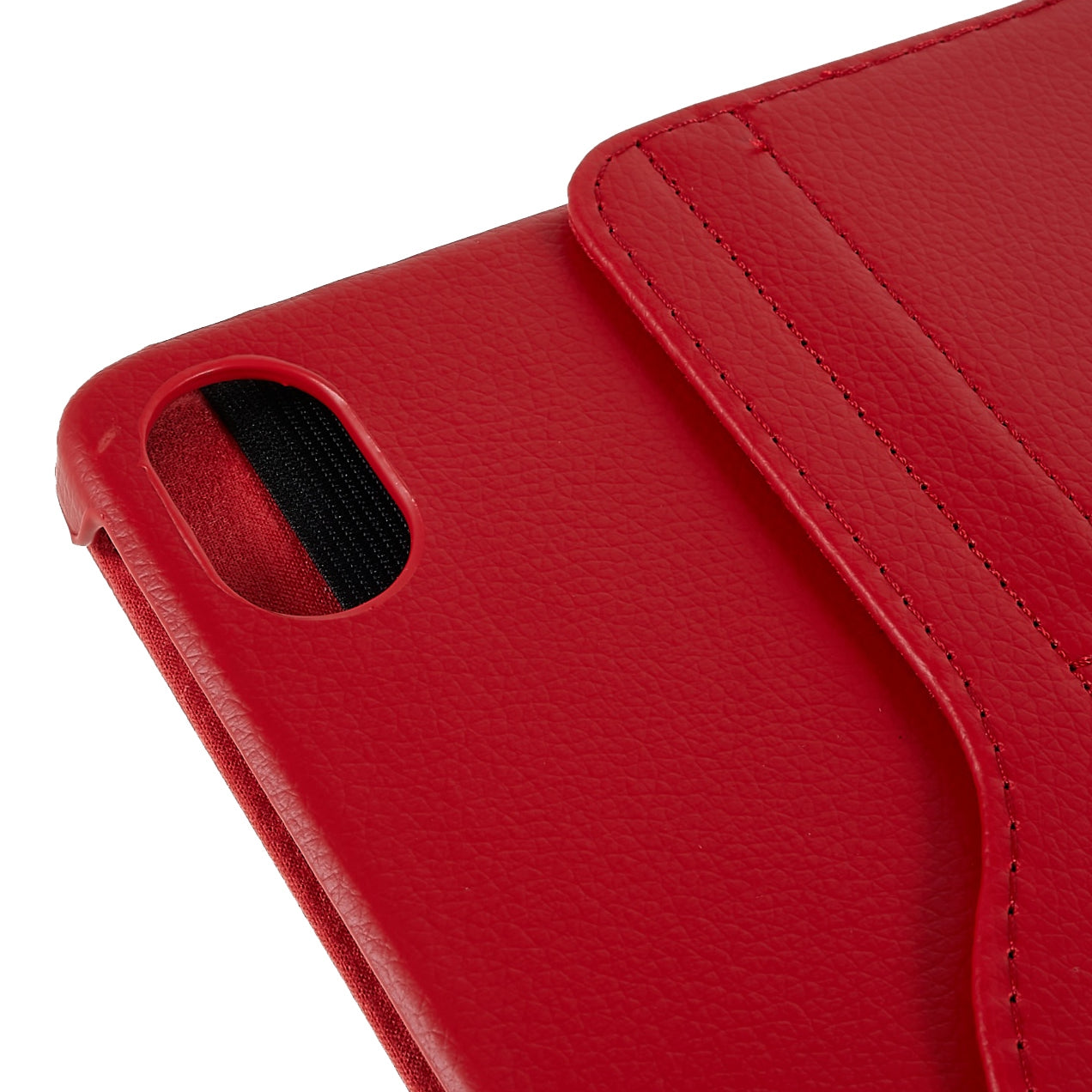 For Honor Pad 8 Drop-proof Anti-shock Leather Tablet Case 360-degree Rotating Protective Cover with Stand