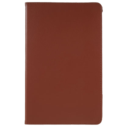 For Honor Pad 8 Drop-proof Anti-shock Leather Tablet Case 360-degree Rotating Protective Cover with Stand