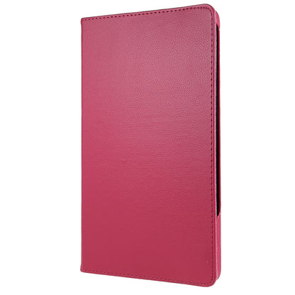 For Honor Pad 8 Drop-proof Anti-shock Leather Tablet Case 360-degree Rotating Protective Cover with Stand