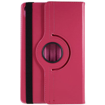 For Honor Pad 8 Drop-proof Anti-shock Leather Tablet Case 360-degree Rotating Protective Cover with Stand