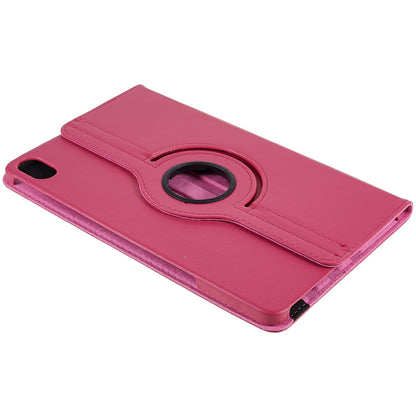 For Honor Pad 8 Drop-proof Anti-shock Leather Tablet Case 360-degree Rotating Protective Cover with Stand