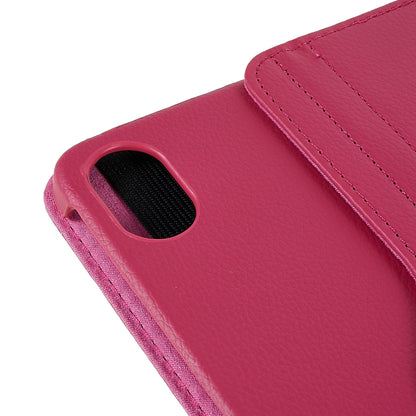 For Honor Pad 8 Drop-proof Anti-shock Leather Tablet Case 360-degree Rotating Protective Cover with Stand