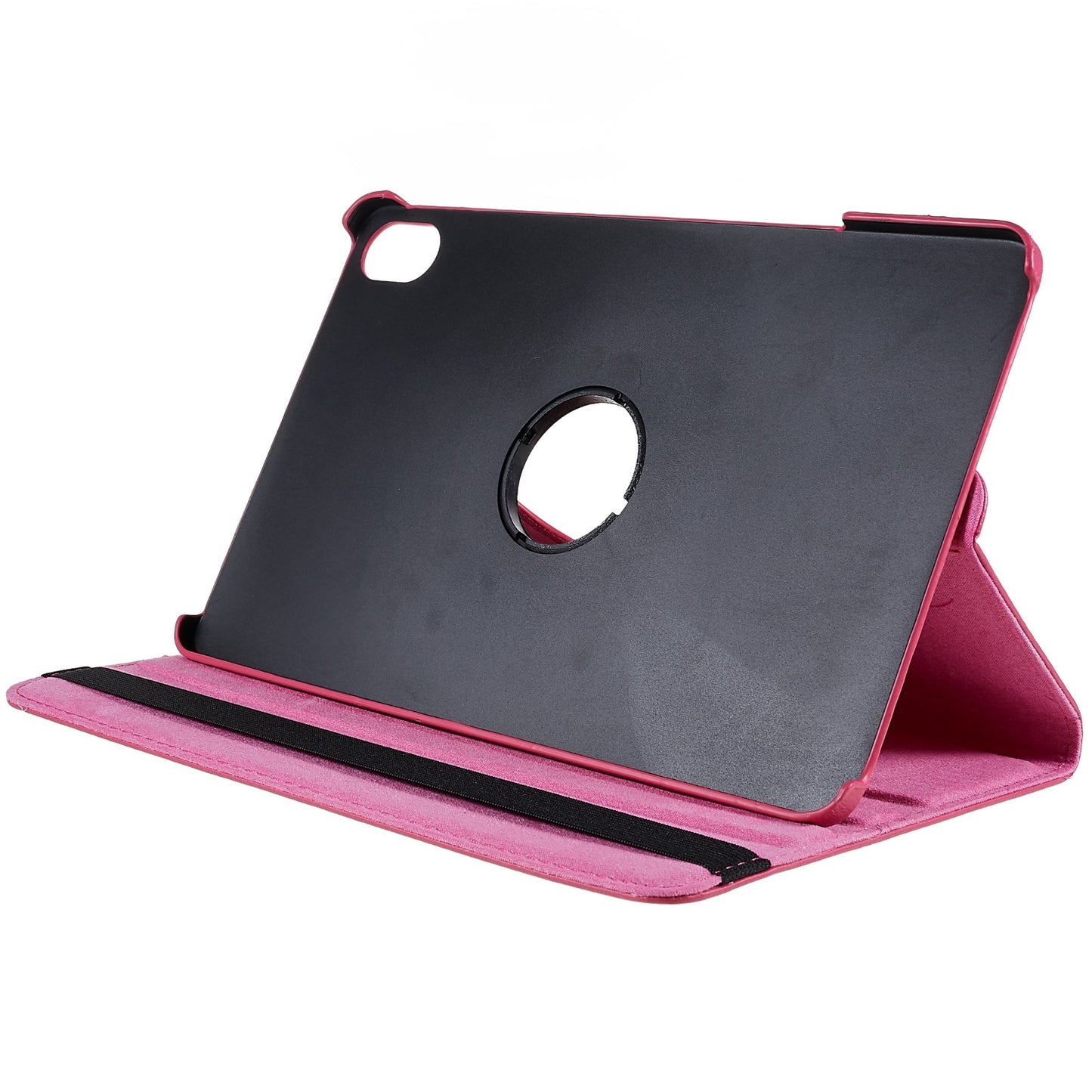 For Honor Pad 8 Drop-proof Anti-shock Leather Tablet Case 360-degree Rotating Protective Cover with Stand