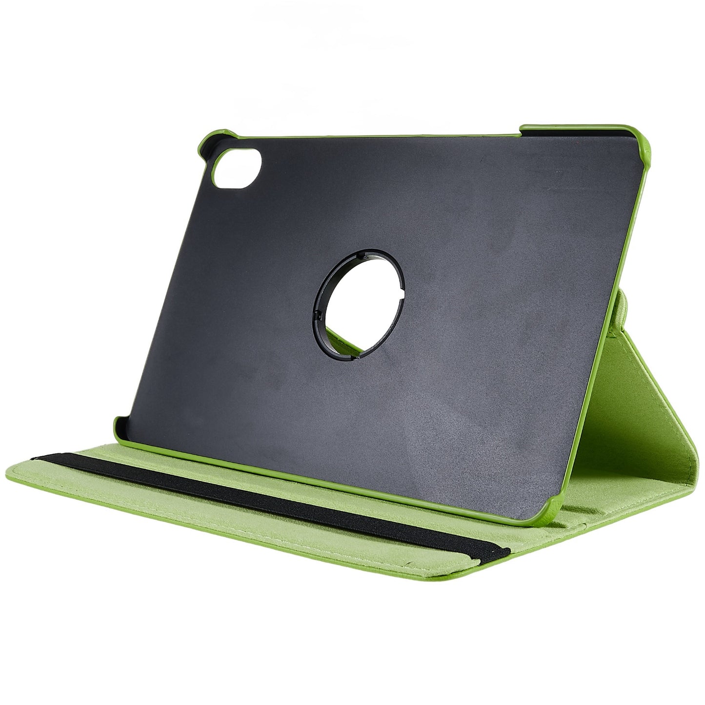 For Honor Pad 8 Drop-proof Anti-shock Leather Tablet Case 360-degree Rotating Protective Cover with Stand