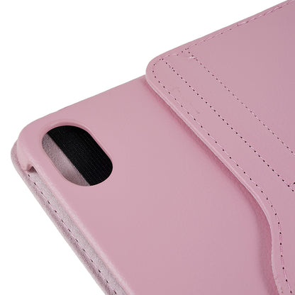 For Honor Pad 8 Drop-proof Anti-shock Leather Tablet Case 360-degree Rotating Protective Cover with Stand