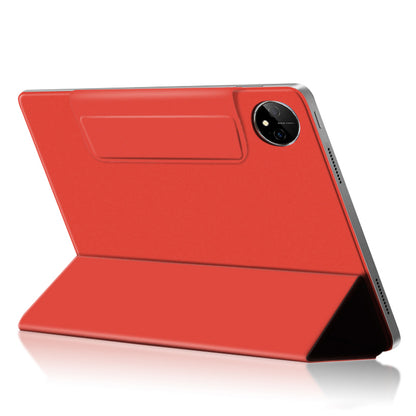 For Huawei MatePad Pro 11 (2022) Magnetic Closing PU Leather Tablet Case Folio Flip Tri-fold Stand Design Cover