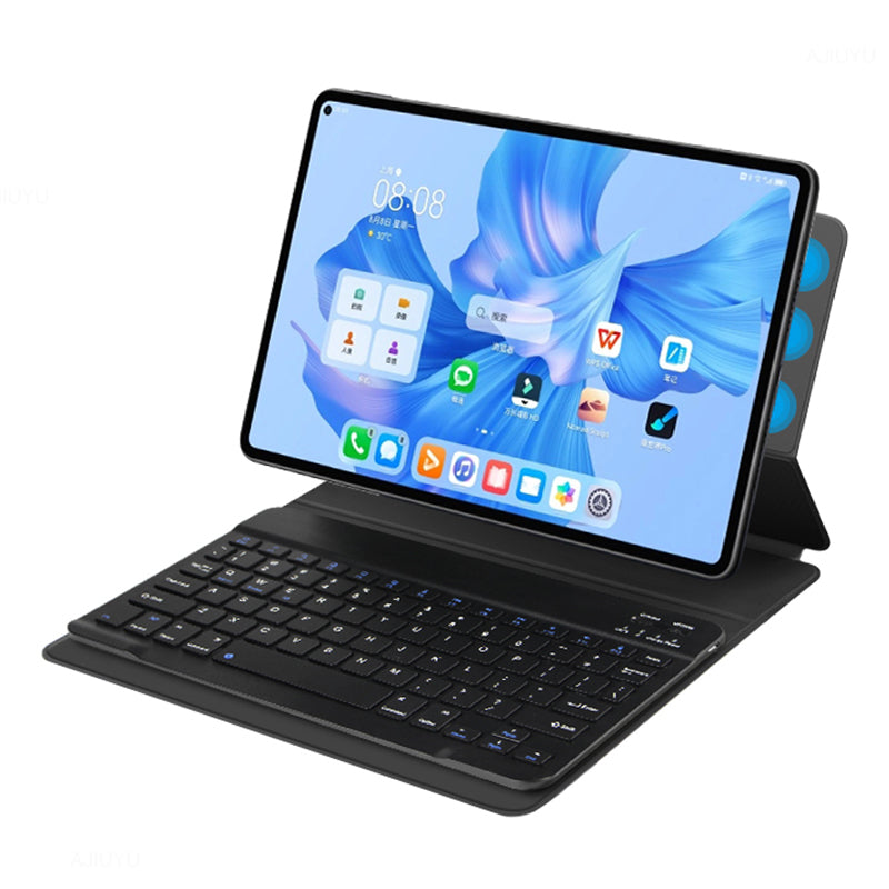 For Huawei MatePad Pro 11 (2022) Removable Bluetooth Keyboard Case PU Leather Protective Cover Anti-Drop Magnetic Keyboard Case