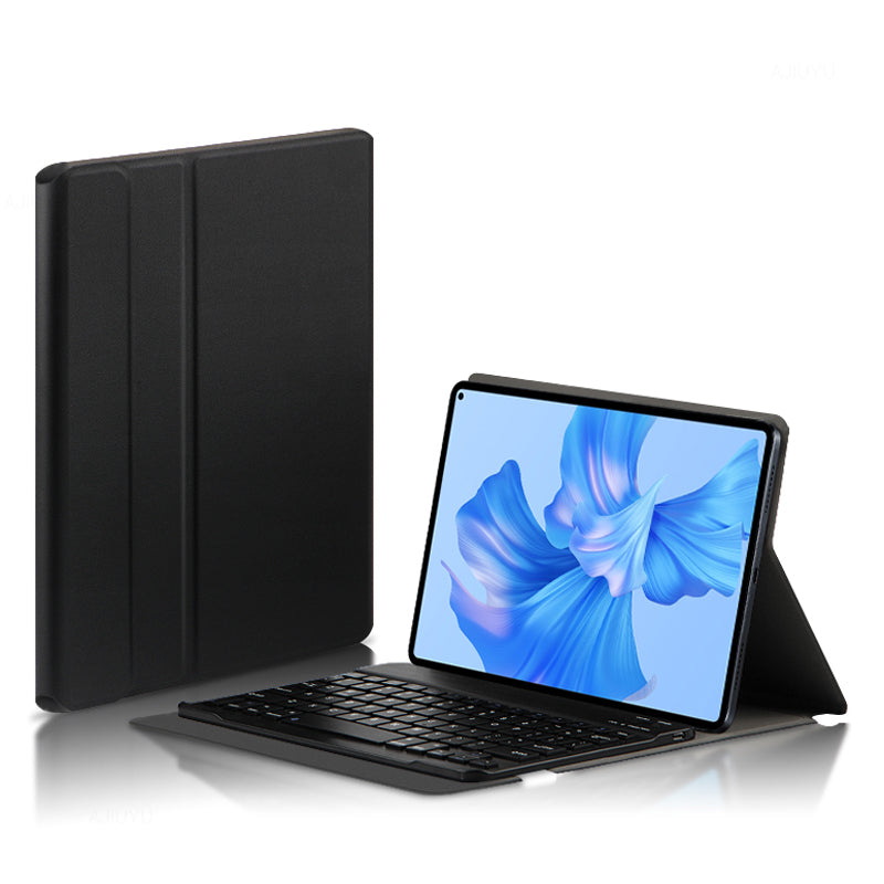 For Huawei MatePad Pro 11 (2022) Removable Bluetooth Keyboard Case PU Leather Protective Cover Anti-Drop Magnetic Keyboard Case