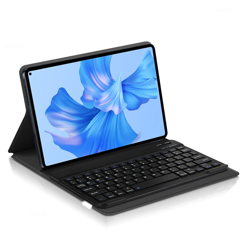 For Huawei MatePad Pro 11 (2022) Removable Bluetooth Keyboard Case PU Leather Protective Cover Anti-Drop Magnetic Keyboard Case