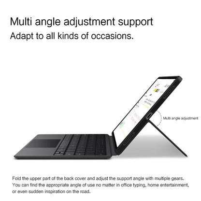 For Huawei MatePad Pro 11 (2022) Integrated Bluetooth Keyboard Case with TouchPad Anti-Drop Tablet Protective Stand Cover