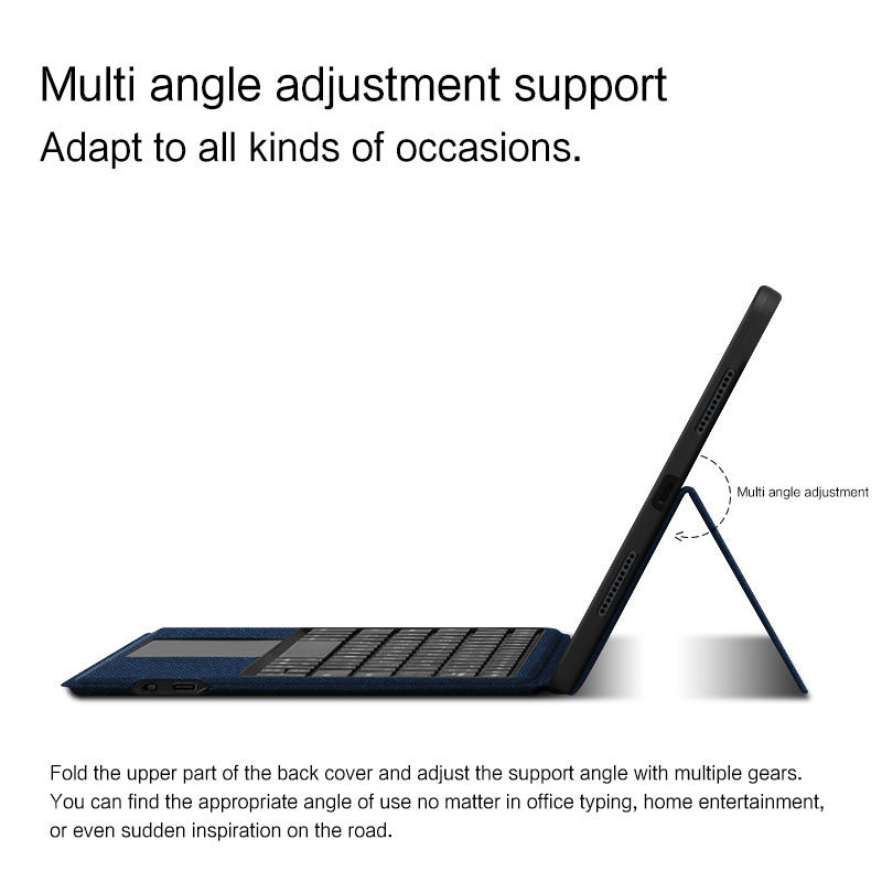 For Huawei MatePad Pro 11 (2022) Integrated Bluetooth Keyboard Case with TouchPad Anti-Drop Tablet Protective Stand Cover