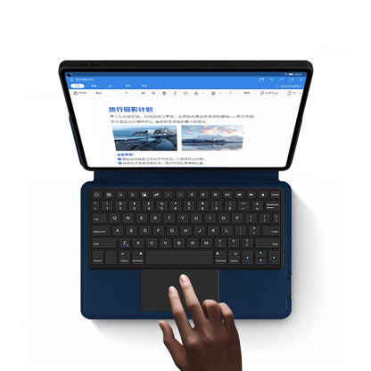 For Huawei MatePad Pro 11 (2022) Integrated Bluetooth Keyboard Case with TouchPad Anti-Drop Tablet Protective Stand Cover