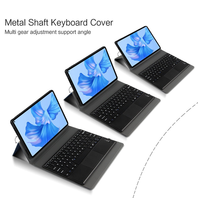 JIUYU for Huawei MatePad Pro 11 (2022) Magnetic Bluetooth Keyboard with TouchPad Detachable Keyboard Case Anti-Scratch Tablet Protective Stand Cover