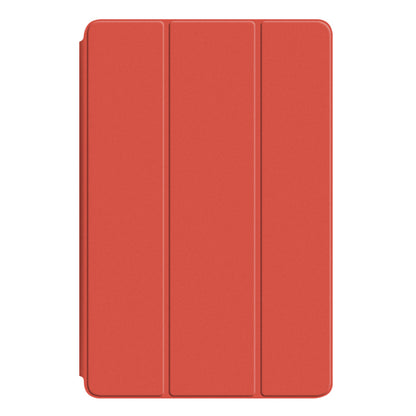 For Huawei MatePad Pro 11 (2022) Folio Flip Anti-fall Protective Cover TPU+PU Leather Skin-touch Tablet Case with Three-fold Stand