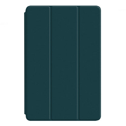 For Huawei MatePad Pro 11 (2022) Folio Flip Anti-fall Protective Cover TPU+PU Leather Skin-touch Tablet Case with Three-fold Stand