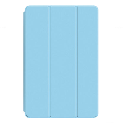For Huawei MatePad Pro 11 (2022) Folio Flip Anti-fall Protective Cover TPU+PU Leather Skin-touch Tablet Case with Three-fold Stand