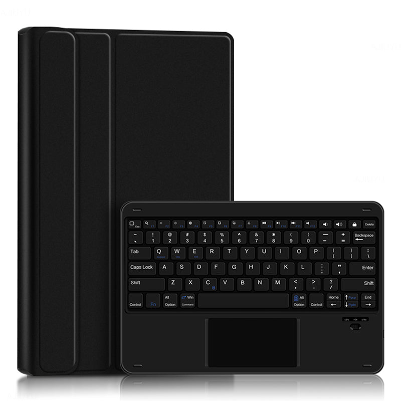 For Xiaomi Pad 5 Pro Magnetic Bluetooth Keyboard + PU Leather Protective Cover Anti-Fall Wireless Keyboard Case