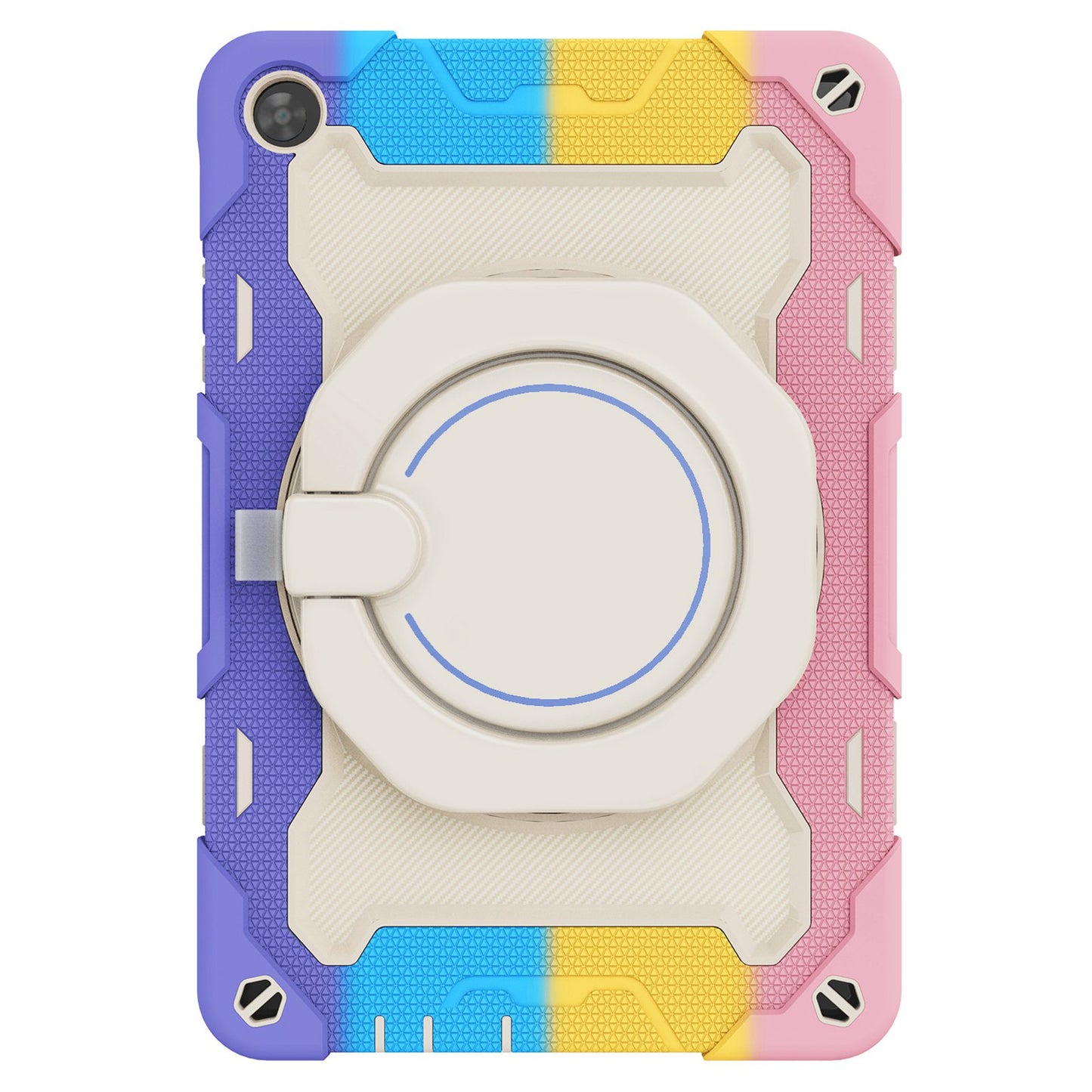 For Huawei MatePad SE / T 10S 10.1 inch / T 10 9.7 inch / Enjoy Tablet 2 / Honor Tab 7 Hard PC Soft Silicone Tablet Case Kickstand Shockproof Cover with Pen Loop